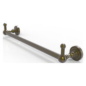  Dottingham Collection 18'' Towel Bar with Integrated Peg Hooks in Antique Brass, 20-1/4'' W x 3-13/16'' D x 3-5/16'' H