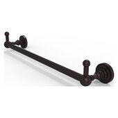  Dottingham Collection 18'' Towel Bar with Integrated Peg Hooks in Antique Bronze, 20-1/4'' W x 3-13/16'' D x 3-5/16'' H