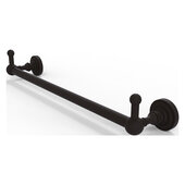  Dottingham Collection 18'' Towel Bar with Integrated Peg Hooks in Oil Rubbed Bronze, 20-1/4'' W x 3-13/16'' D x 3-5/16'' H