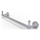  Dottingham Collection 18'' Towel Bar with Integrated Peg Hooks in Polished Chrome, 20-1/4'' W x 3-13/16'' D x 3-5/16'' H
