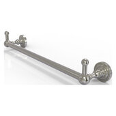  Dottingham Collection 18'' Towel Bar with Integrated Peg Hooks in Satin Nickel, 20-1/4'' W x 3-13/16'' D x 3-5/16'' H