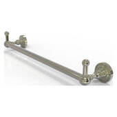  Dottingham Collection 24'' Towel Bar with Integrated Peg Hooks in Polished Nickel, 26-1/4'' W x 3-13/16'' D x 3-5/16'' H