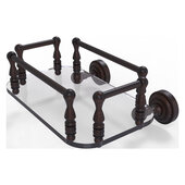  Dottingham Collection Wall Mounted Glass Guest Towel Tray in Venetian Bronze, 10-1/4'' W x 8'' D x 4-1/2'' H