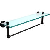  Dottingham Collection 22'' Glass Shelf with Towel Bar, Premium Finish, Oil Rubbed Bronze