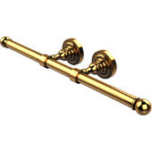  Dottingham Collection Double Roll Toilet Tissue Holder, Unlacquered Brass