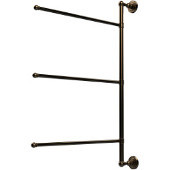  Dottingham Collection 3 Swing Arm Vertical 28 Inch Towel Bar, Brushed Bronze