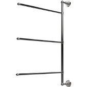  Dottingham Collection 3 Swing Arm Vertical 28 Inch Towel Bar, Polished Chrome
