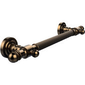  Dottingham Collection 16'' Grab Bar with Reeded Tubing, Premium Finish, Brushed Bronze
