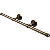  Dottingham Collection Wall Mounted Horizontal Guest Towel Holder, Brushed Bronze