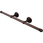  Dottingham Collection Wall Mounted Horizontal Guest Towel Holder, Antique Copper