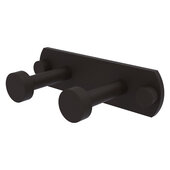  Fresno Collection 2-Position Multi Hook in Oil Rubbed Bronze, 5-1/2'' W x 2-5/8'' D x 1-1/2'' H