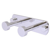  Fresno Collection 2-Position Multi Hook in Polished Chrome, 5-1/2'' W x 2-5/8'' D x 1-1/2'' H