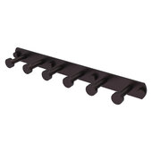  Fresno Collection 6-Position Tie and Belt Rack in Antique Bronze, 15-1/2'' W x 2-5/8'' D x 1-1/2'' H