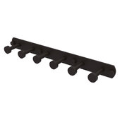  Fresno Collection 6-Position Tie and Belt Rack in Oil Rubbed Bronze, 15-1/2'' W x 2-5/8'' D x 1-1/2'' H