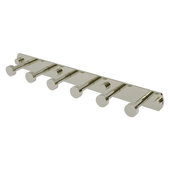  Fresno Collection 6-Position Tie and Belt Rack in Polished Nickel, 15-1/2'' W x 2-5/8'' D x 1-1/2'' H