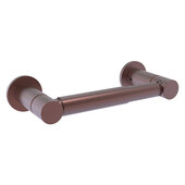  Fresno Collection Two Post Toilet Tissue Holder in Antique Copper, 8'' W x 3-3/16'' D x 1-11/16'' H