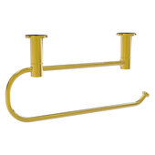  Fresno Collection Under Cabinet Paper Towel Holder in Polished Brass, 14-1/8'' W x 6-13/16'' D x 1-11/16'' H