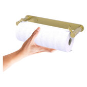  Fresno Collection Wall Mounted Rollerless Paper Towel Holder in Satin Brass, 14'' W x 4-1/8'' D x 1-1/2'' H