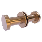  Fresno Collection Pair of Round Knobs For Back to Back on Shower Door in Brushed Bronze, 1-3/4'' Diameter x 2'' D x 1-3/4'' H
