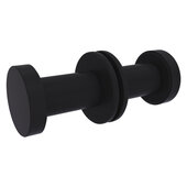  Fresno Collection Pair of Round Knobs For Back to Back on Shower Door in Matte Black, 1-3/4'' Diameter x 2'' D x 1-3/4'' H
