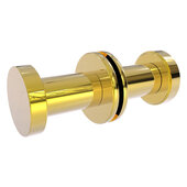  Fresno Collection Pair of Round Knobs For Back to Back on Shower Door in Polished Brass, 1-3/4'' Diameter x 2'' D x 1-3/4'' H