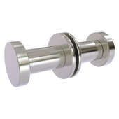  Fresno Collection Pair of Round Knobs For Back to Back on Shower Door in Satin Nickel, 1-3/4'' Diameter x 2'' D x 1-3/4'' H