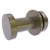  Fresno Collection Round Knob For Shower Door in Antique Brass, 1-3/4'' Diameter x 2'' D x 1-3/4'' H