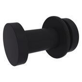  Fresno Collection Round Knob For Shower Door in Matte Black, 1-3/4'' Diameter x 2'' D x 1-3/4'' H
