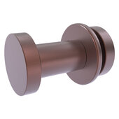  Fresno Collection Round Knob For Shower Door in Antique Copper, 1-3/4'' Diameter x 2'' D x 1-3/4'' H