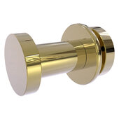  Fresno Collection Round Knob For Shower Door in Unlacquered Brass, 1-3/4'' Diameter x 2'' D x 1-3/4'' H