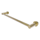  Fresno Collection Towel Bar For Glass Panel Mounting in Unlacquered Brass, 30'' W x 3'' D x 1-3/4'' H