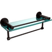  Fresno Collection 16'' Shelf w/Gallery Rail and Towel Bar, Premium Finish, Oil Rubbed Bronze