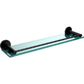  Fresno Collection 22'' Glass Shelf with Gallery Rail, Premium Finish, Oil Rubbed Bronze
