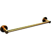 Fresno Collection 18 Inch Towel Bar, Unlacquered Brass
