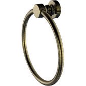  Foxtrot Collection Towel Ring, Premium Finish, Antique Brass