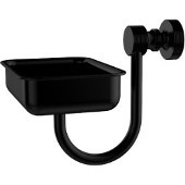  Foxtrot Collection Wall Mounted Soap Dish, Matte Black