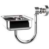  Foxtrot Collection Wall Mounted Soap Dish, Polished Chrome