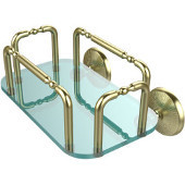  Monte Carlo Wall Mounted Guest Towel Holder, Satin Brass