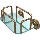  Que New Wall Mounted Guest Towel Holder, Brushed Bronze
