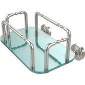  Waverly Place Wall Mounted Guest Towel Holder, Polished Nickel