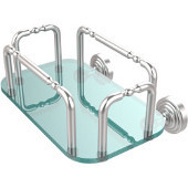  Waverly Place Wall Mounted Guest Towel Holder, Satin Chrome