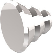  H-1 Series Designer Cabinet Knobs Collection 1-1/5'' Diameter Round Cabinet Knob in Polished Chrome (Standard Finish), Available in Multiple Finishes