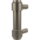  K-20 Series Cabinet Hardware 4-1/5'' W Pull with Knob Ends in Antique Pewter (Premium Finish), Available in Multiple Finishes