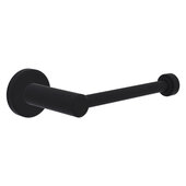  Malibu Collection Euro Style Toilet Paper Holder in Matte Black, 6-9/16'' W x 3-3/8'' D x 2'' H