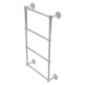  Monte Carlo Collection 4-Tier 24'' Ladder Towel Bar with Smooth Accent in Polished Chrome, 24'' W x 5-3/16'' D x 34-7/8'' H