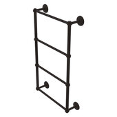  Monte Carlo Collection 4-Tier 30'' Ladder Towel Bar with Grooved Detail in Oil Rubbed Bronze, 30'' W x 5-3/16'' D x 34-7/8'' H