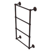  Monte Carlo Collection 4-Tier 30'' Ladder Towel Bar with Grooved Detail in Venetian Bronze, 30'' W x 5-3/16'' D x 34-7/8'' H