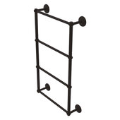  Monte Carlo Collection 4-Tier 30'' Ladder Towel Bar with Twisted Detail in Oil Rubbed Bronze, 30'' W x 5-3/16'' D x 34-7/8'' H