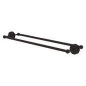  Monte Carlo Collection 30'' Back to Back Shower Door Towel Bar in Oil Rubbed Bronze, 33'' W x 7-13/16'' D x 3'' H