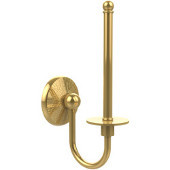  Monte Carlo Collection Upright Toilet Tissue Holder, Unlacquered Brass